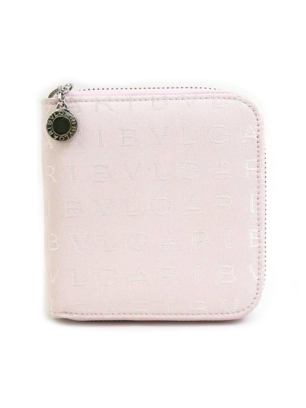 Auth Bvlgari Bifold Wallet Light Pink #302918B13B